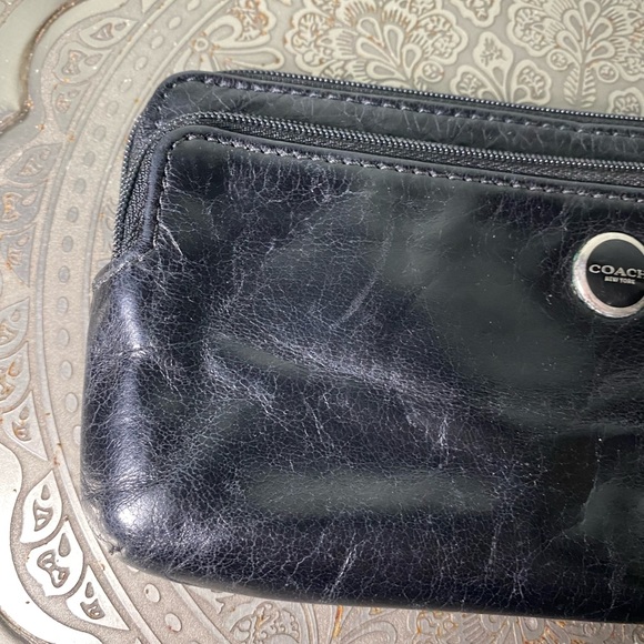 Coach Leather Double Zip Wallet - Picture 14 of 14